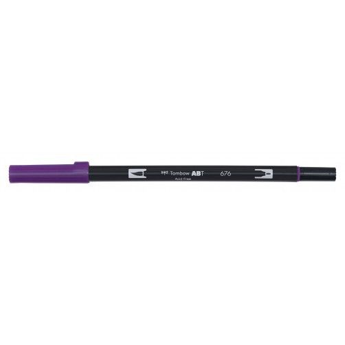 RET DUAL BRUSH-PEN 676 PURP ROY