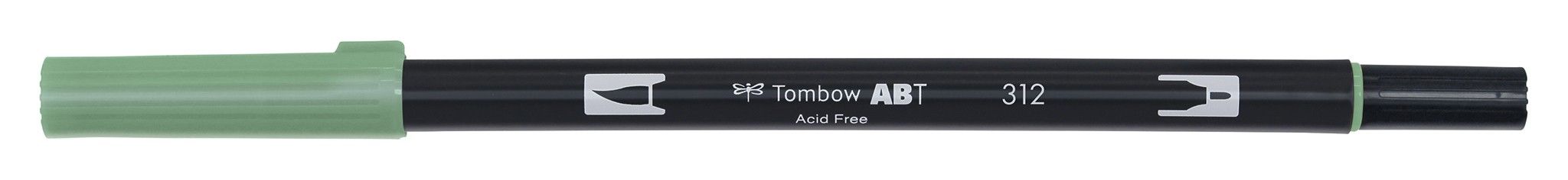 RET DUAL BRUSH-PEN 312 VRD/BLU