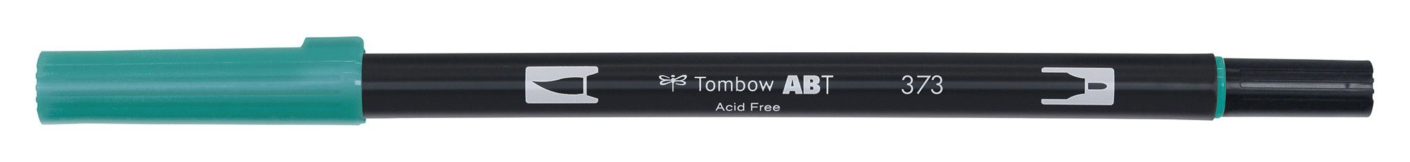 RET DUAL BRUSH-PEN 373 BLU/VRD