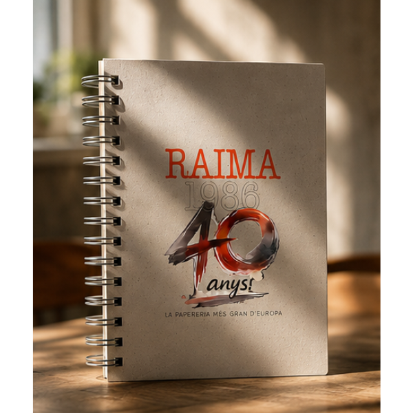 Llibreta RAIMA Edició Especial 40 Aniversari
