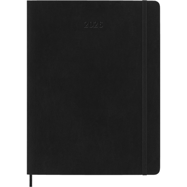 Agenda Moleskine 2026 XL Setmanal de tapa tova
