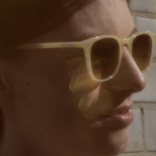 Sunglasses Izipizi SUN #E 0.0 GLOSSY IVORY