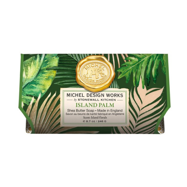 Sabó en barra ovalat 246 g - Island Palm