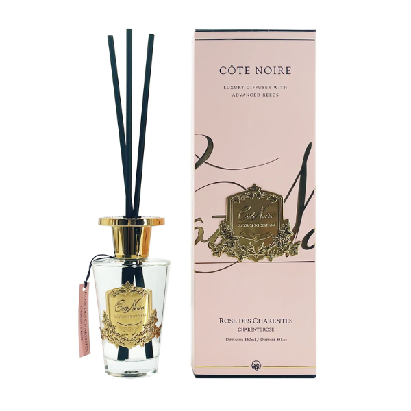 Set difusor 150ml Charente Rose - Or