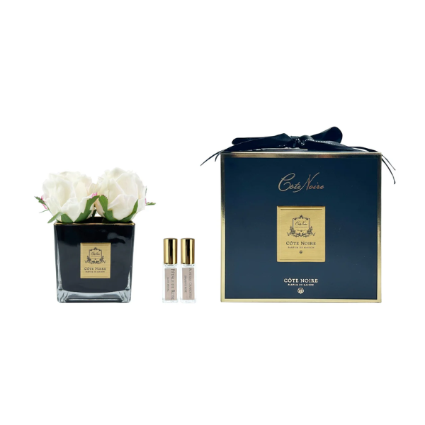 Roses perfumades Blush - Vidre negre i daurat