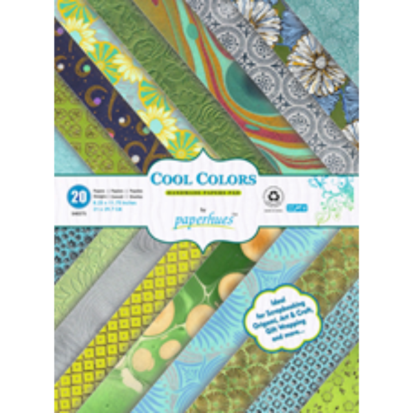 Pack 20 fulls Colors freds 21 x 29,7 cm