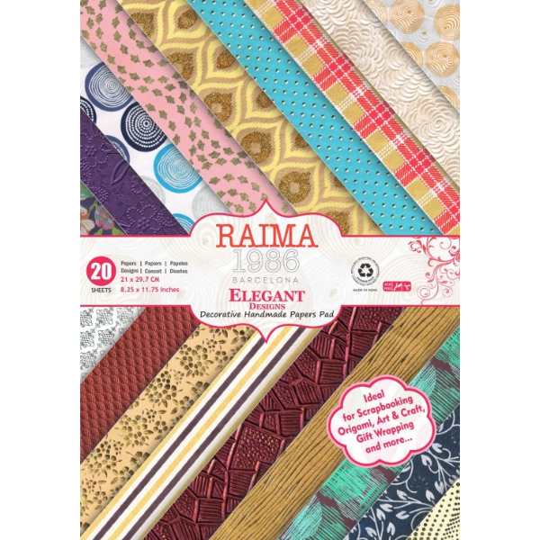 Pack 20 fulls Disseny elegant 21 x 29,7 cm