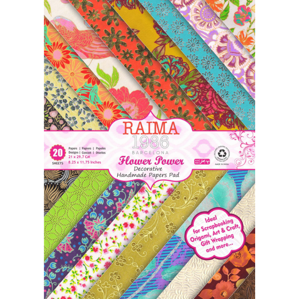 Pack 20 fulls Poder de les Flors 21 x 29,7 cm
