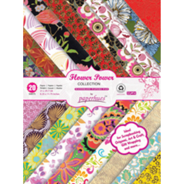 Pack 20 fulls Poder de les Flors 21 x 29,7 cm