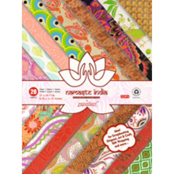 Pack 20 fulls Namaste Índia 21 x 29,7 cm