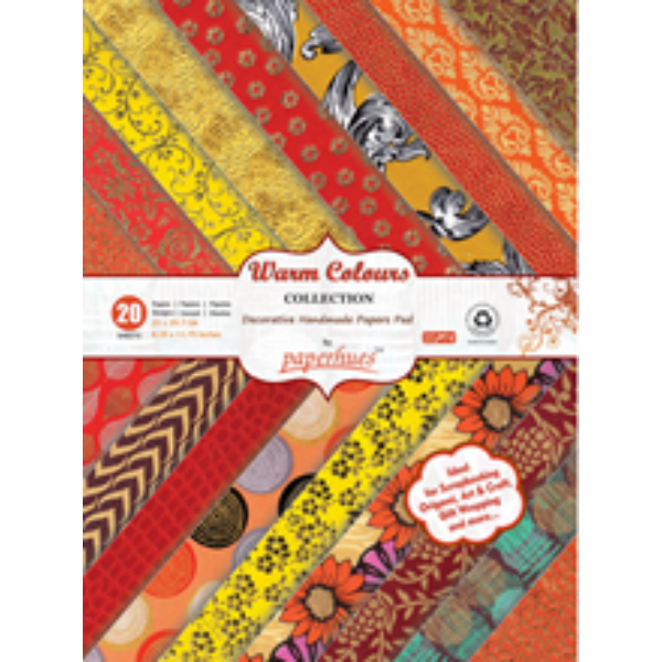 Pack 20 fulls Colors càlids 21 x 29,7 cm