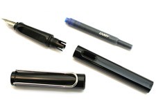 LAMY SAFARI BLACK Fountain Pen (M)