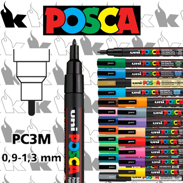 POSCA UNIBALL felt-tip pen