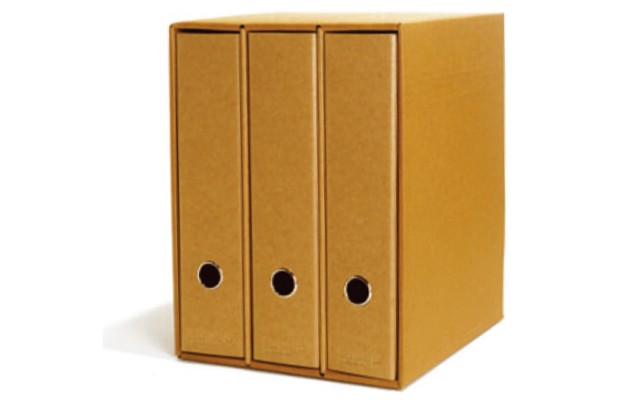 Archivadores A4 con caja Class'Box ECO 100% reciclada, lote de 11 :  : Oficina y papelería