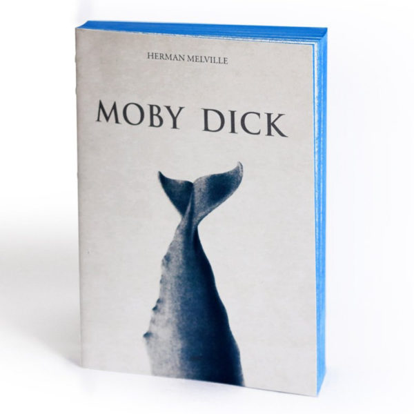 Llibre en blanc Moby Dick