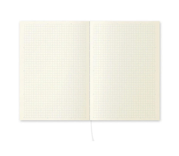 MD Notebook A5 Grid Lines English Caption