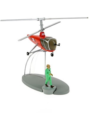 FIGURA  HELICOPTER VERMELL BH15