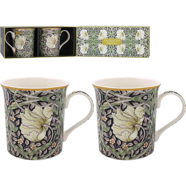 Set de 2 tasses de porcellana - William Morris