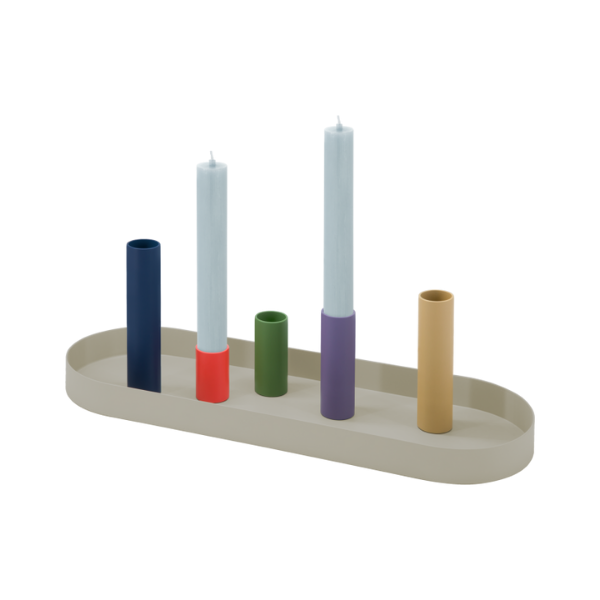 Portaespelmes magnètic 'Luna oval'