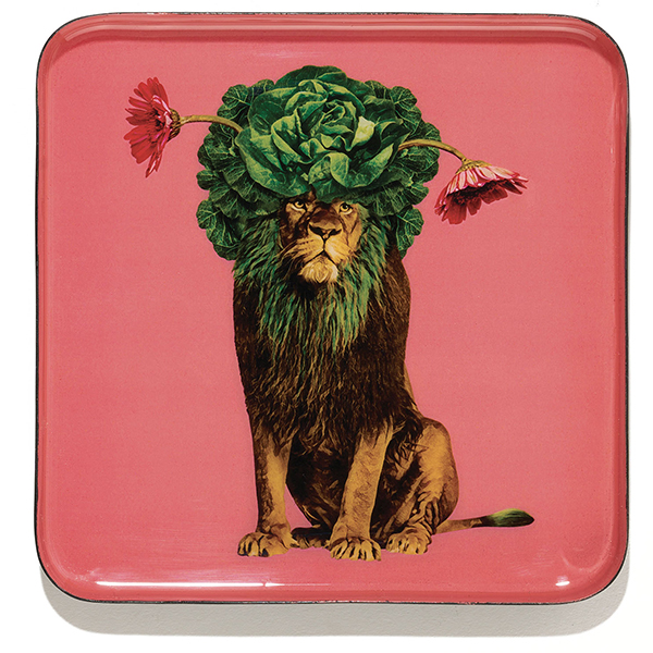 Safata quadrada Léo 15x15cm