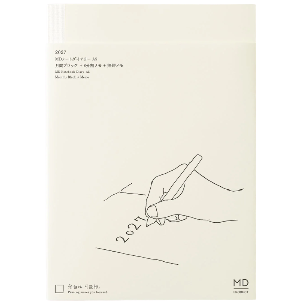 Agenda Midori MD A5 mensual+ memo