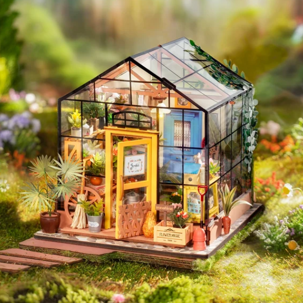 Kit Miniatura De Fusta Hivernacle De La Cathy