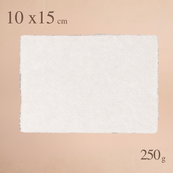 Full de paper aquarel·la 10 × 15 cm – Paquet de 15 fulls