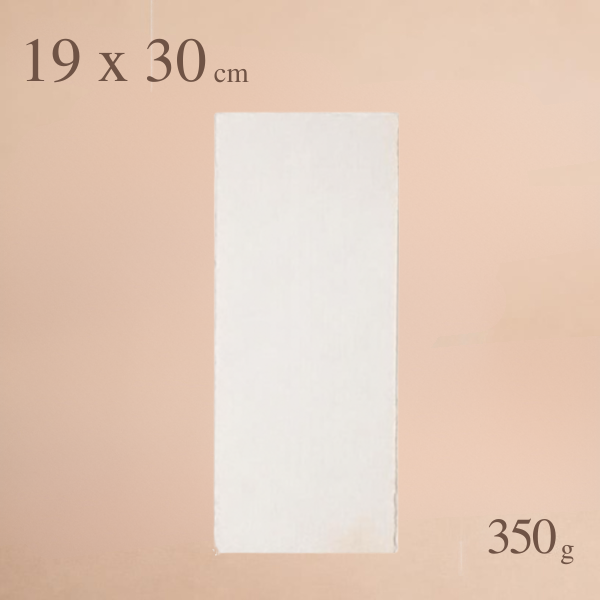 Paper aquarel·la blanc 19 × 30 cm – 10 fulls