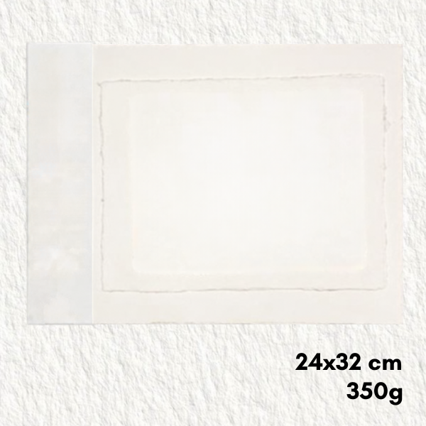 Paper aquarel·la blanc 24 × 32 cm – 10 fulls