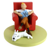 Figura resina Tintín sofa vrm 17cm