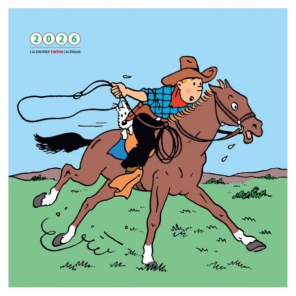 Calendari Tintín 2026 - 30x30 cm